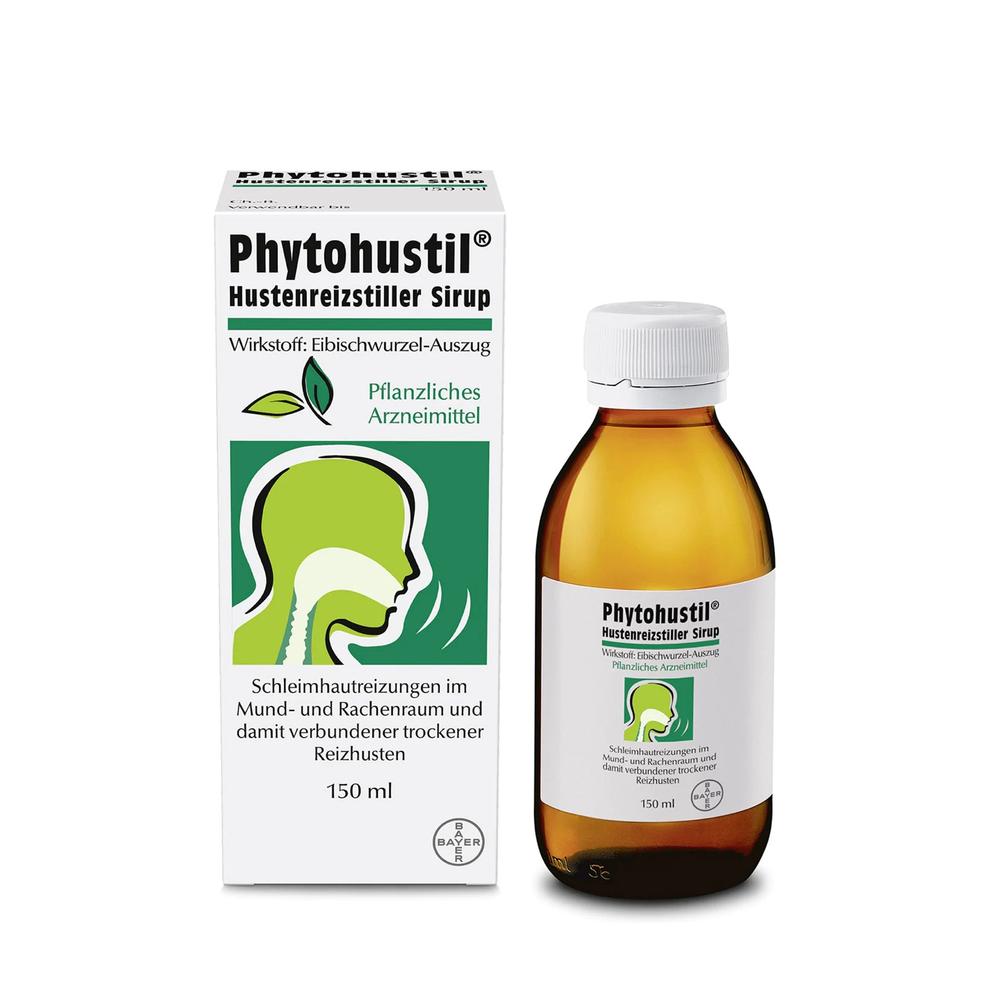 Packshot Phytohustil® Hustenreizstiller Sirup