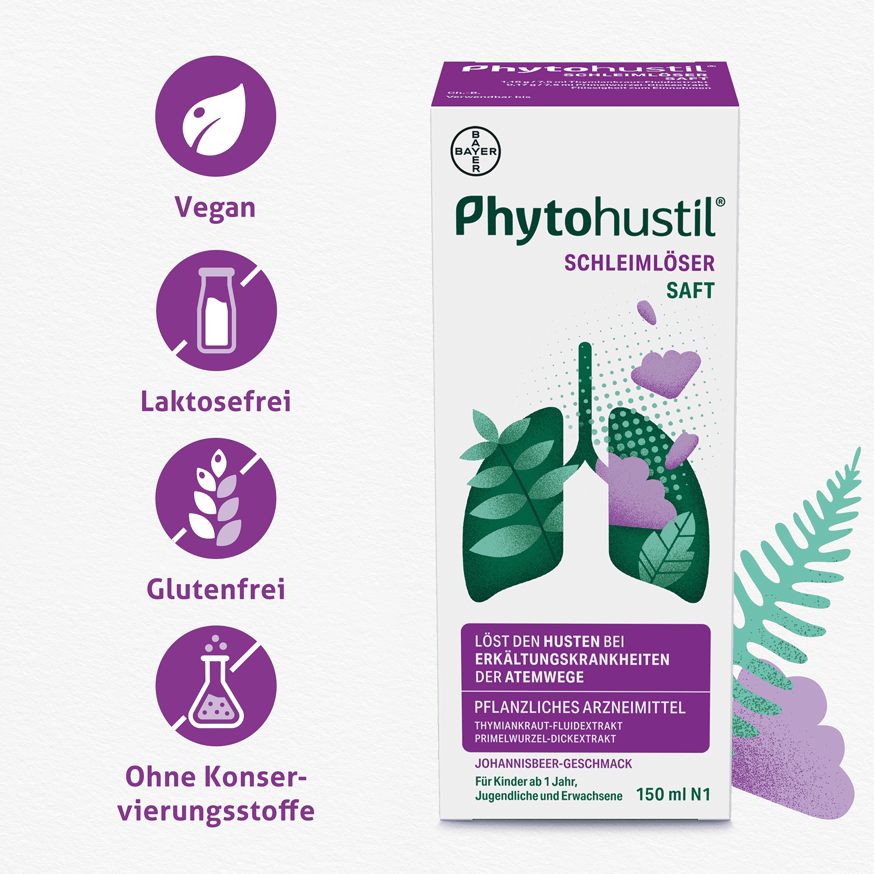 Phytohustil® Schleimlöser Saft